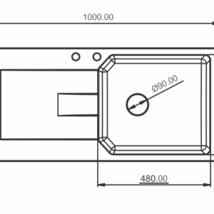 ARIEL A1 Quartz Sink